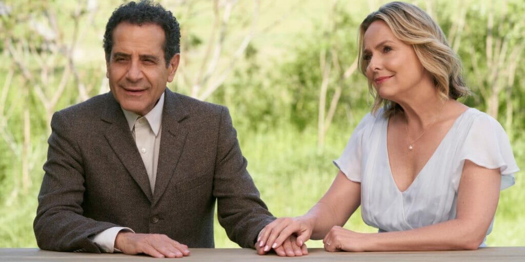 Melora Hardin (Trudy Monk) and Tony Shalhoub (Adrian Monk) reunite for Peacock Monk movie for December release date