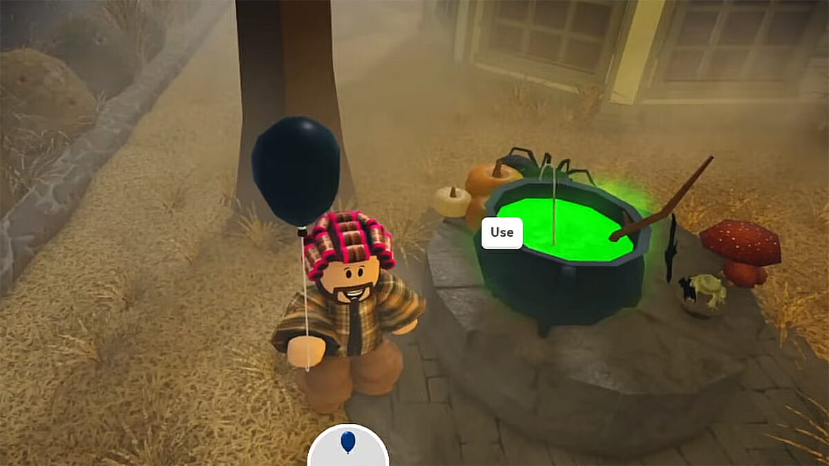 why is it that in the bloxburg halloween update, at the haunted mansion  area the quest to get in is literally bugged. the witch keeps saying that  to me even tough i
