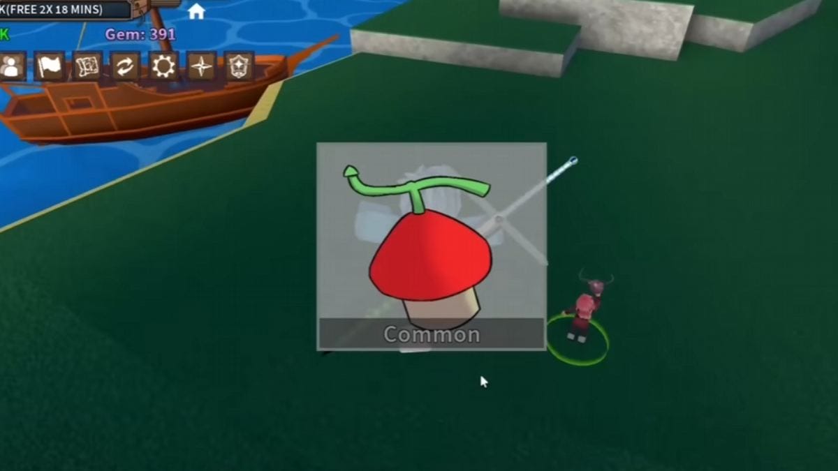 How to get a devil fruit in Roblox King Legacy