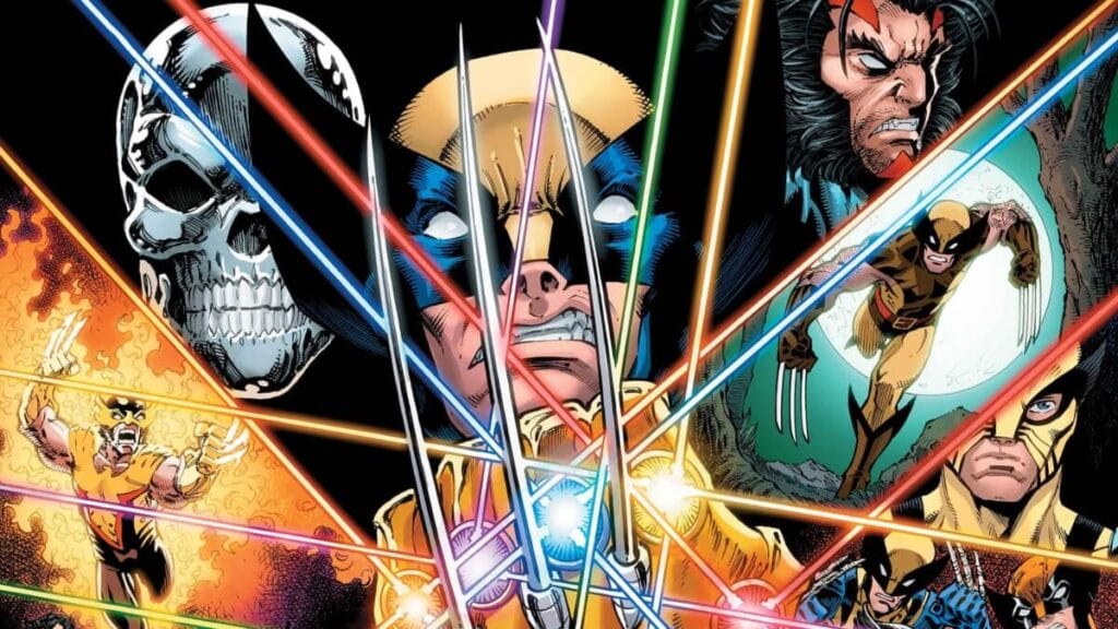 Wolverine's 50th anniversary variant covers