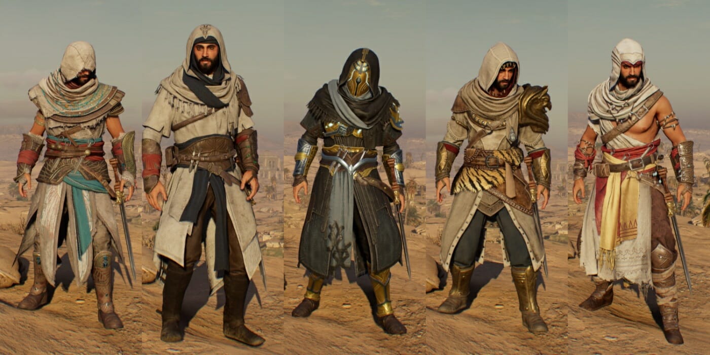 10 Best-Looking Default Costumes in Assassin's Creed, Ranked