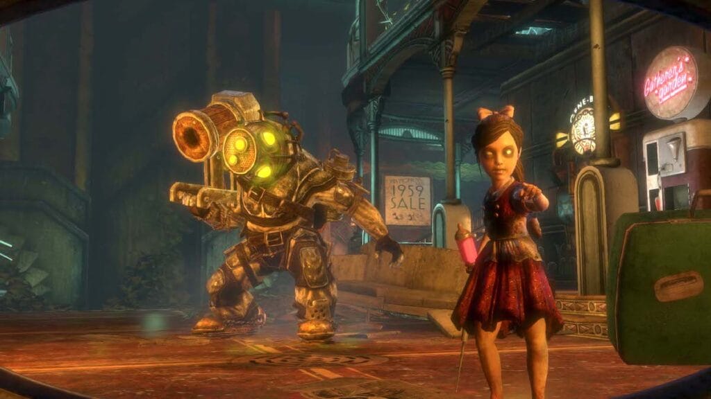 A shot from Bioshock 2