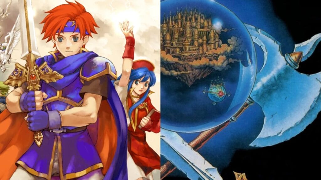 fire emblem the binding blade and final fantasy for nes