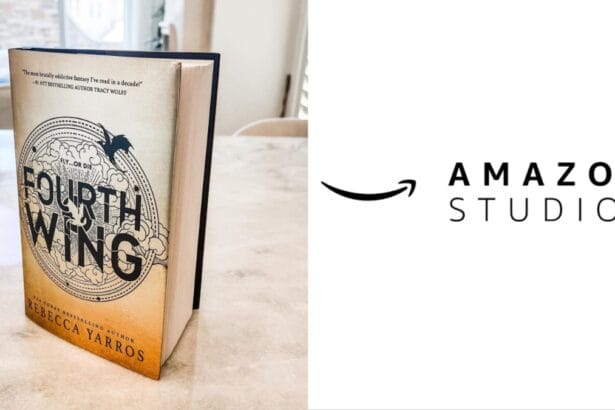 Amazon Studios and Outlier Society to adapt Rebecca Yarros' "The Fourth Wing" into a series