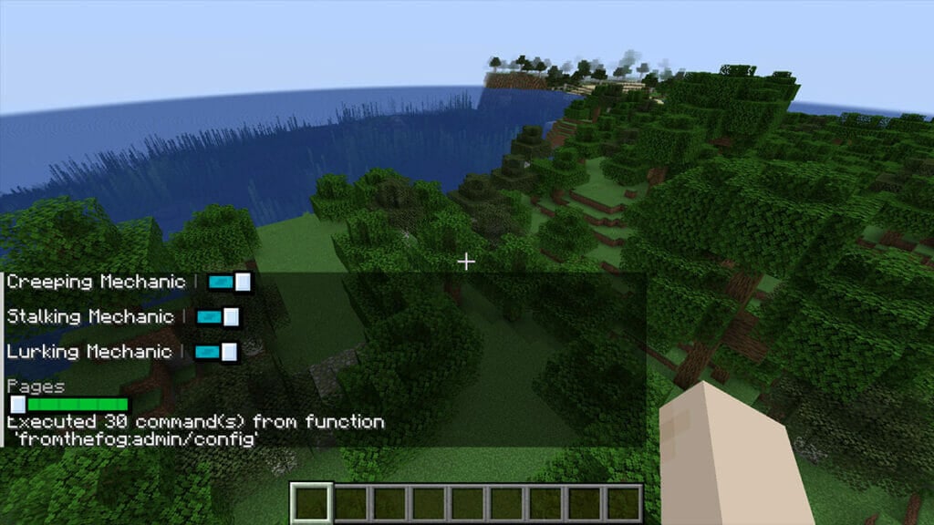 From the Fog Minecraft mod function