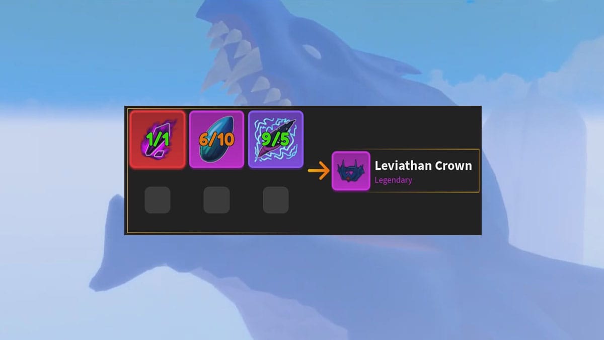 Leviathan Crown in Blox Fruits