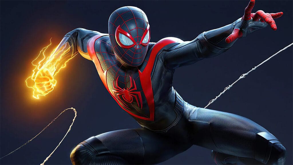 mILES-mORALES character in Insomniac Games