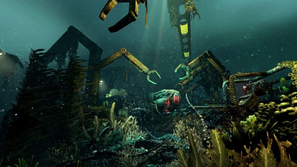 A shot from the horror game Soma