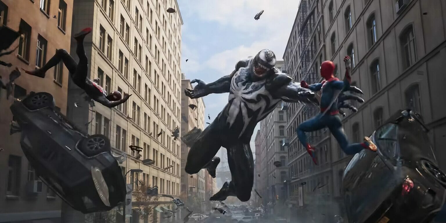 Marve's Spider-Man 2 releases a TV spot two weeks before the game's launch.
