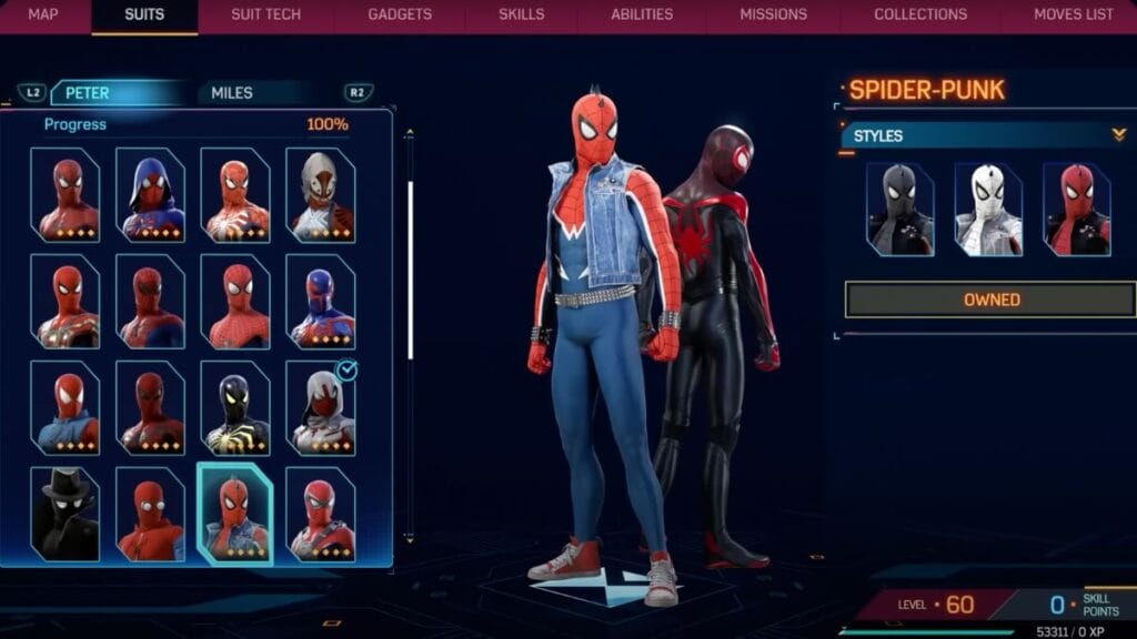 Spider-Man 2: Spider-Punk (Peter Parker)