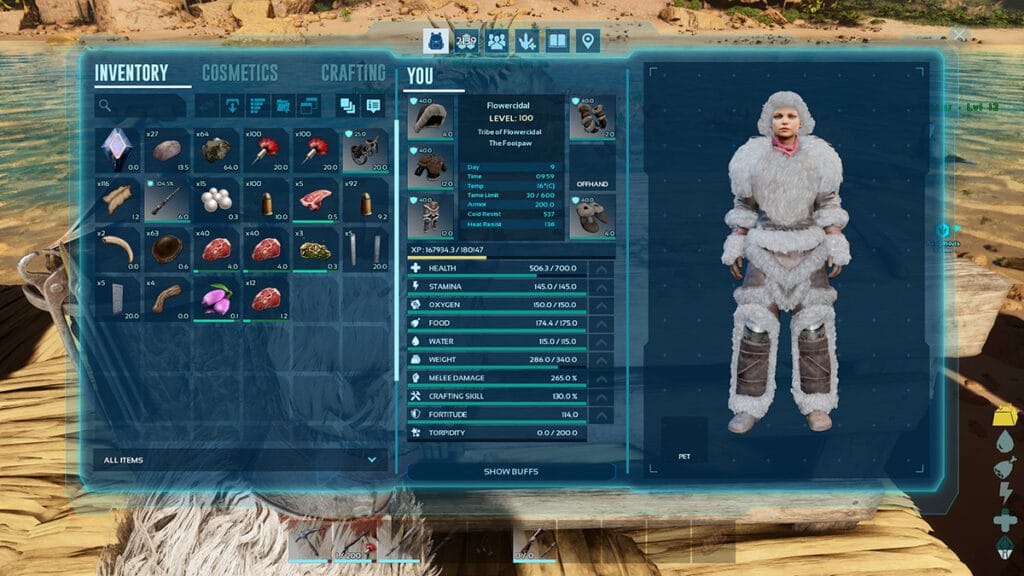 Ark: Survival Ascended Crafting Skill