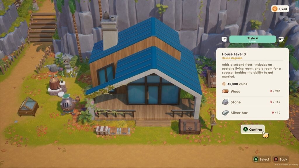 Coral Island House Upgrade