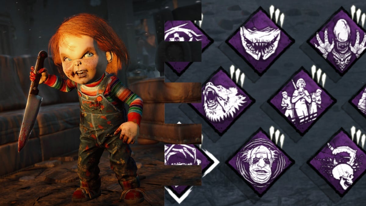 Chucky and perks from Dead by Daylight