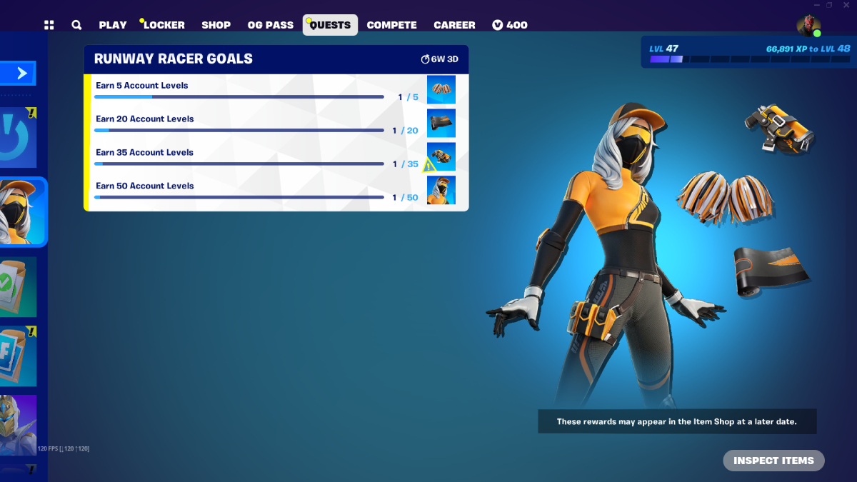 Fortnite: How to Get the Runway Racer Skin for Free