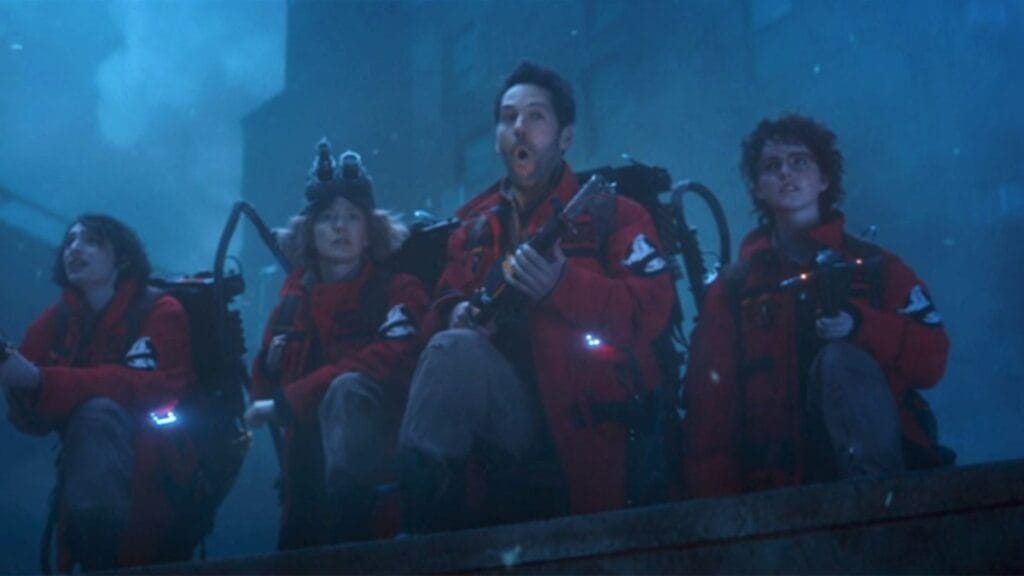 The cast returns in the Ghostbusters: Frozen Empire trailer