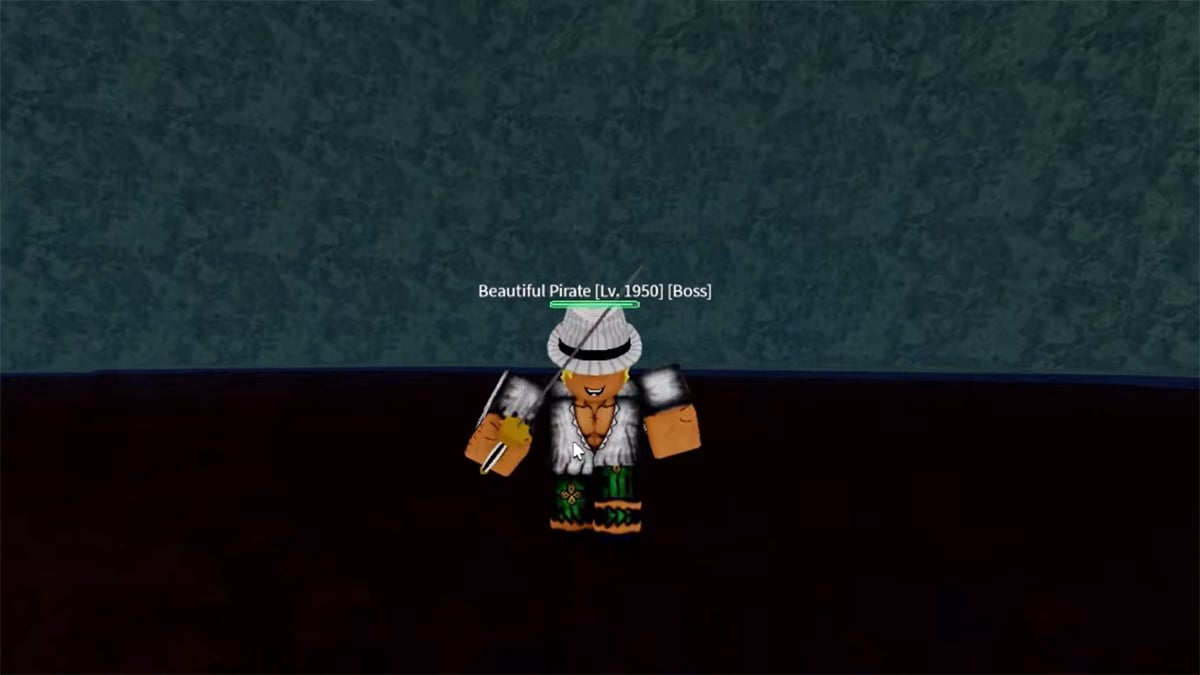 Roblox avatar defeating a training dummy with a sword