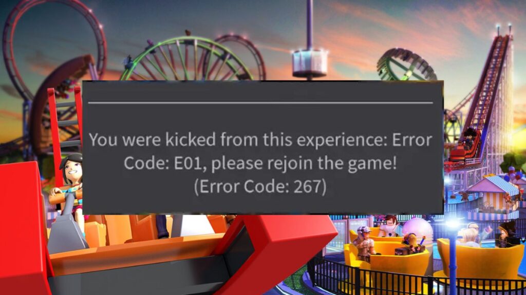 Roblox Error Code E01