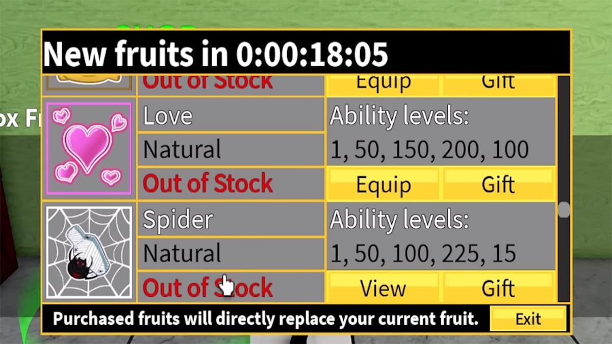 Selling String Fruit(BLOXFRUITS)(CHECK THE DESCRIPTION)