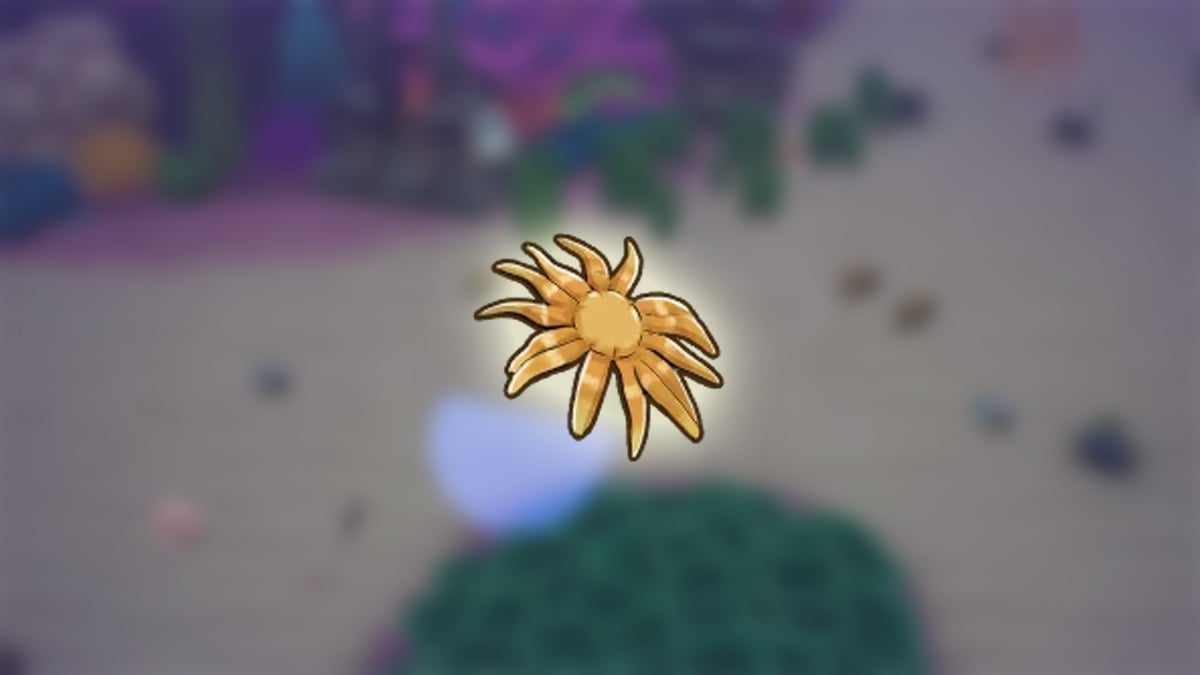 How To Get Sunflower Sea Star in Coral Island