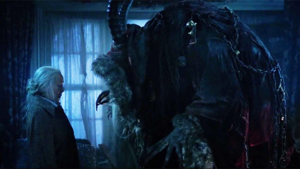 A shot from the holiday horror film Krampus