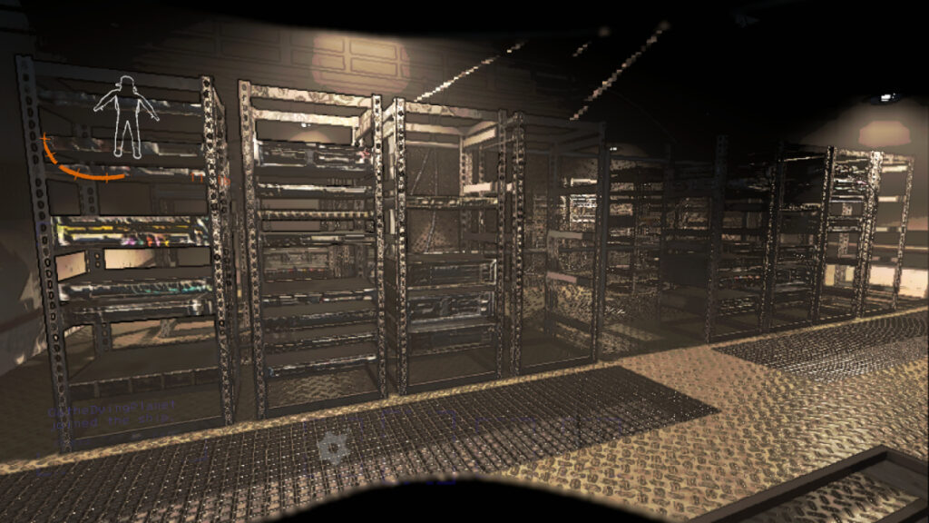 A server room in Lethal Company