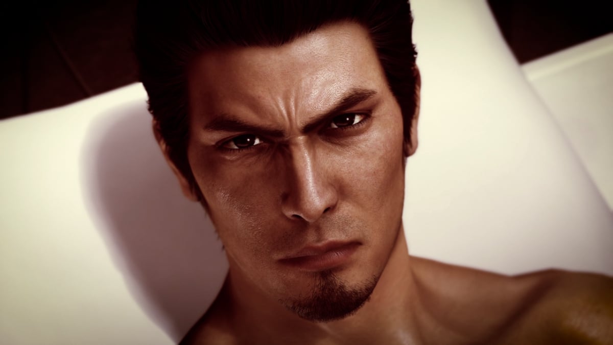 A close-up of Kiryu in Like a Dragon Gaiden: The Man Who Erased His Name