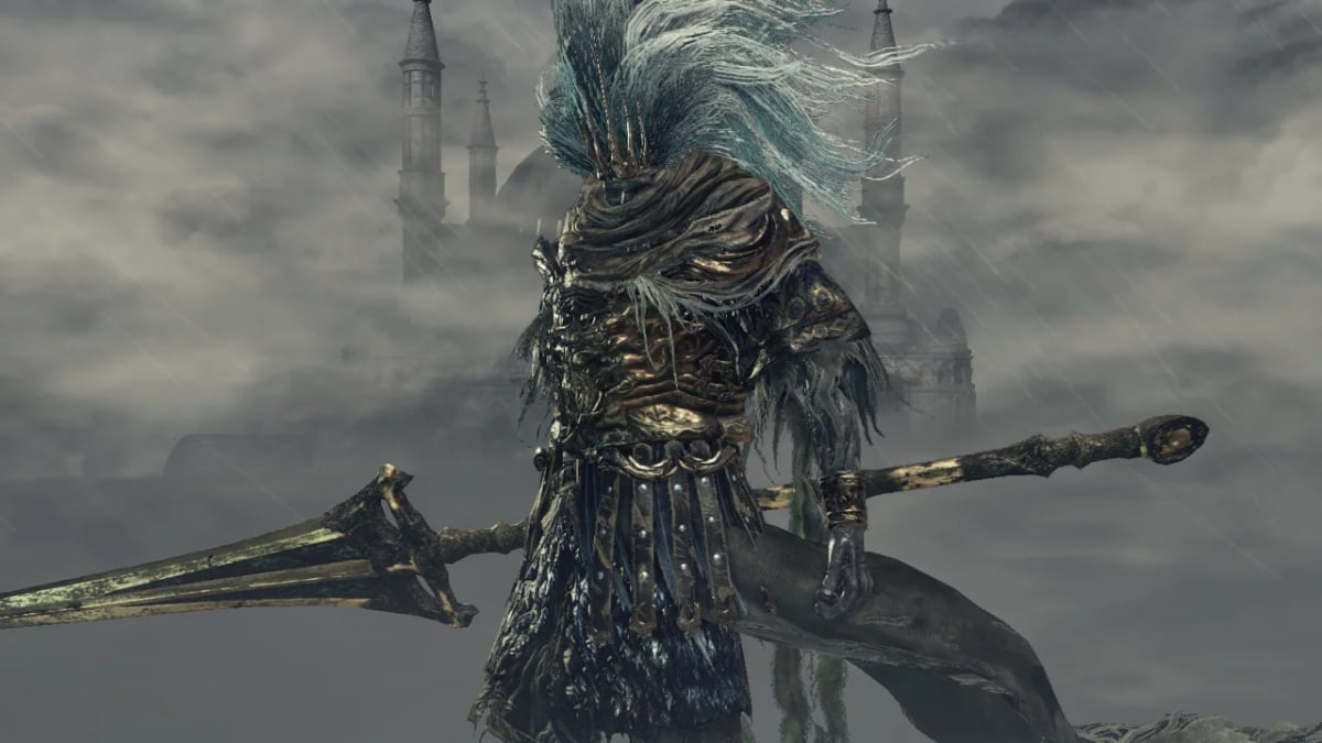 Nameless King, one of the hardest bosses in the Souls series before the DLC