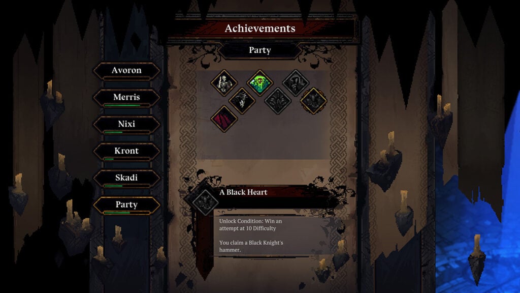 Party Achievements in Death Must Die