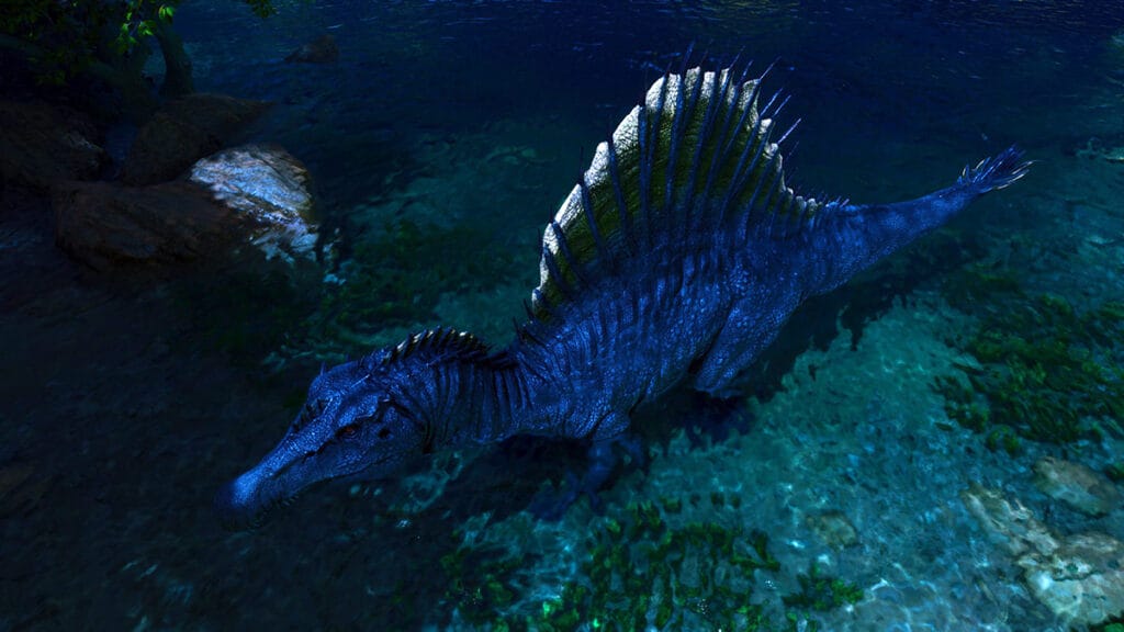Tame a Spino in Ark: Survival Ascended