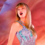 Taylor Swift: Eras Tour poster as the movie is going to streaming with new songs