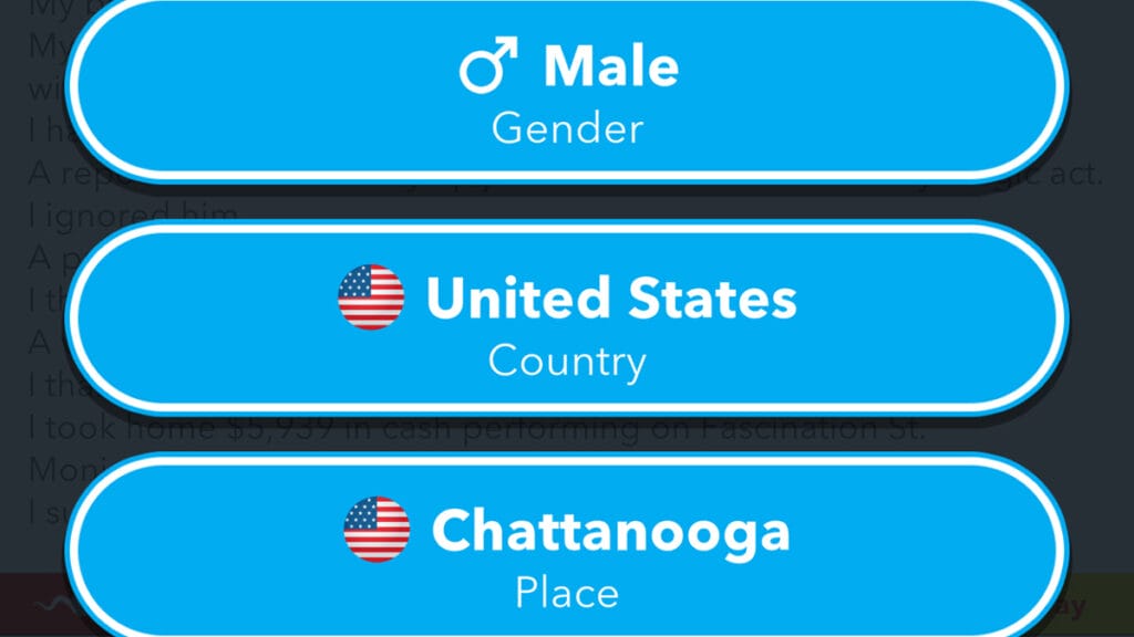 How To Be Born a Male in Tennessee in BitLife