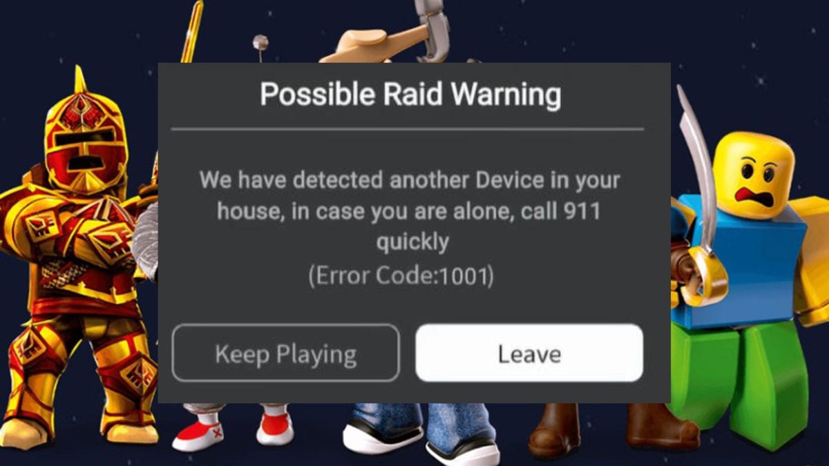 The Truth About Roblox Error Code 1001 