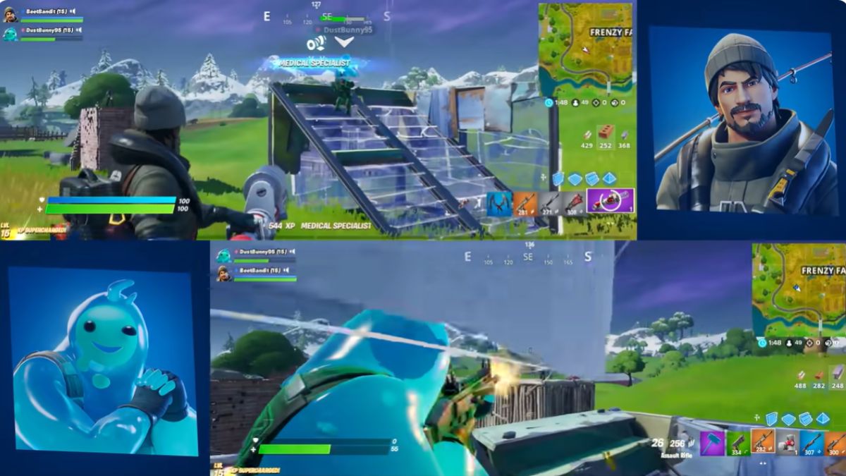 How To SPLIT SCREEN on Fortnite Chapter 3 Season 2! (PS/Xbox/PS/Switch/Mobile)  2022! 