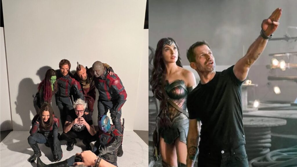 James Gunn and Zack Snyder, who both previously worked with DC