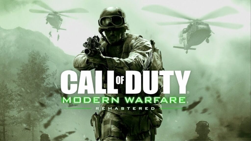 call of duty modern warfare 1 2007 infinity ward