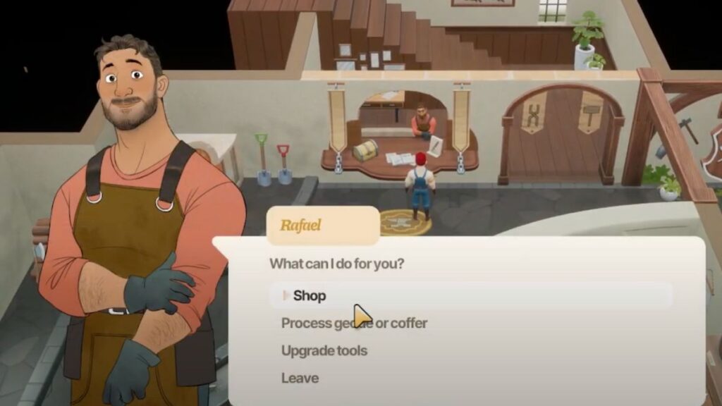 Coral Island: Goods Sold in the Blacksmith’s Shop