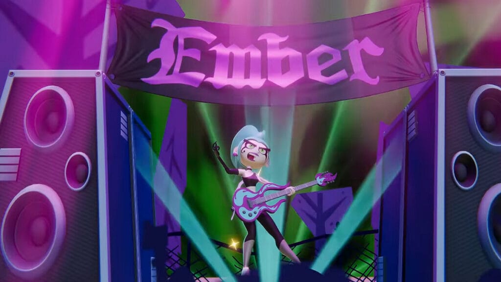 Ember in Nickelodeon All-Star Brawl 2
