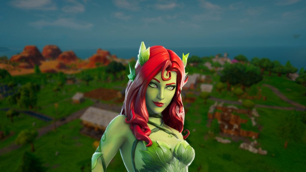 fortnite dc characters poison ivy
