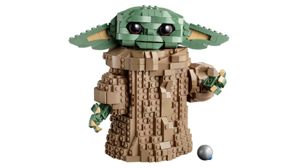 LEGO's Baby Yoda building set is on sale for Black Friday.