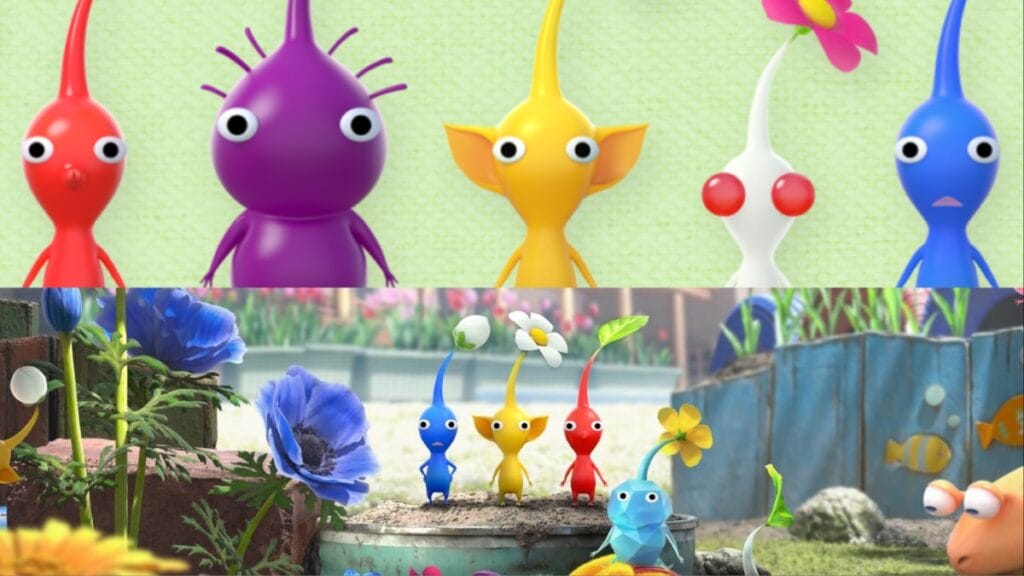 pikmin 4 and pikmin 1 + 2 nintendo switch