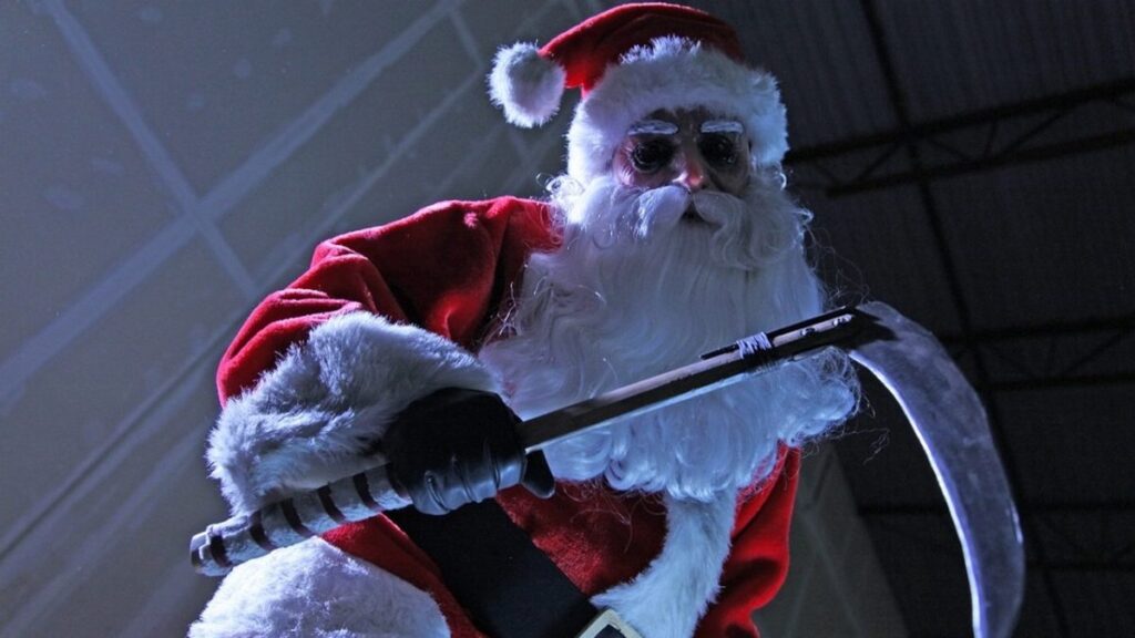 A shot from the 2012 film Silent Night