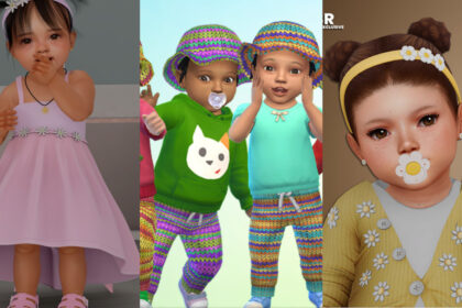 Ten of our favorite Infant CC Packs from The Sims 4.