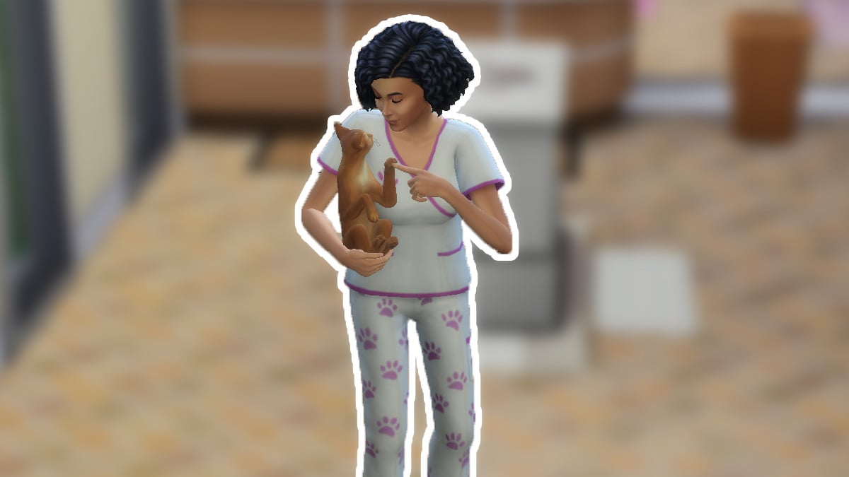 How to join the vet career in The Sims 4.