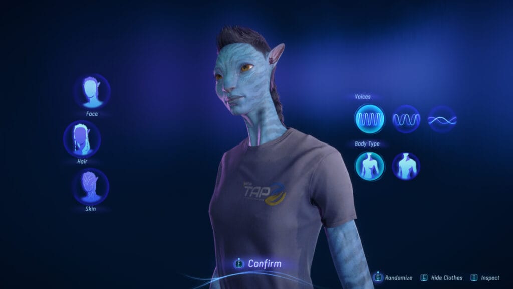 The character creation screen in Massive Entertainment's action RPG