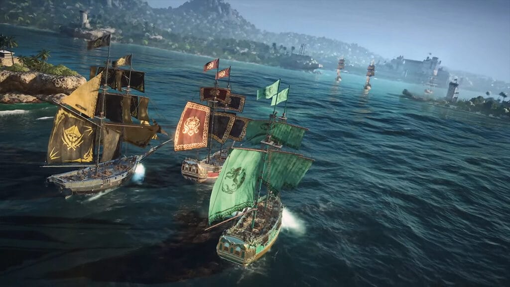 Different Faction Boats in Skull and Bones