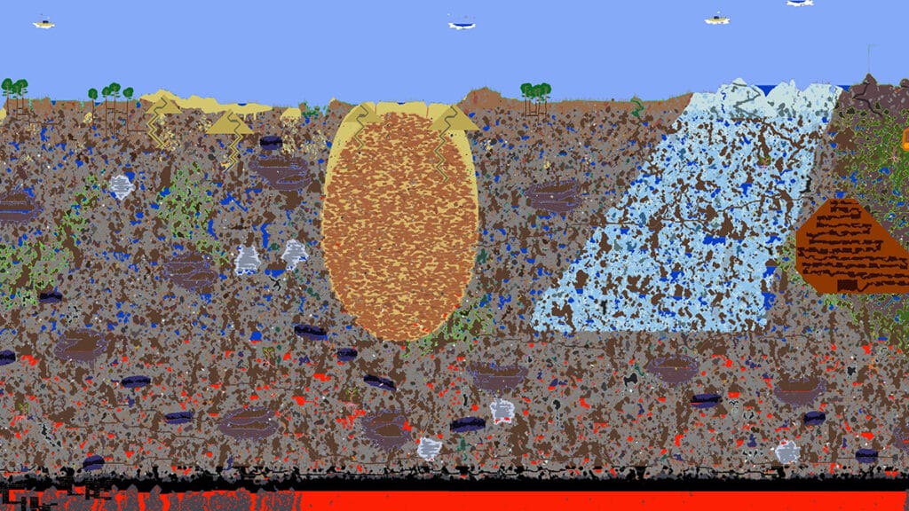 The Drunk Map Terraria Seed