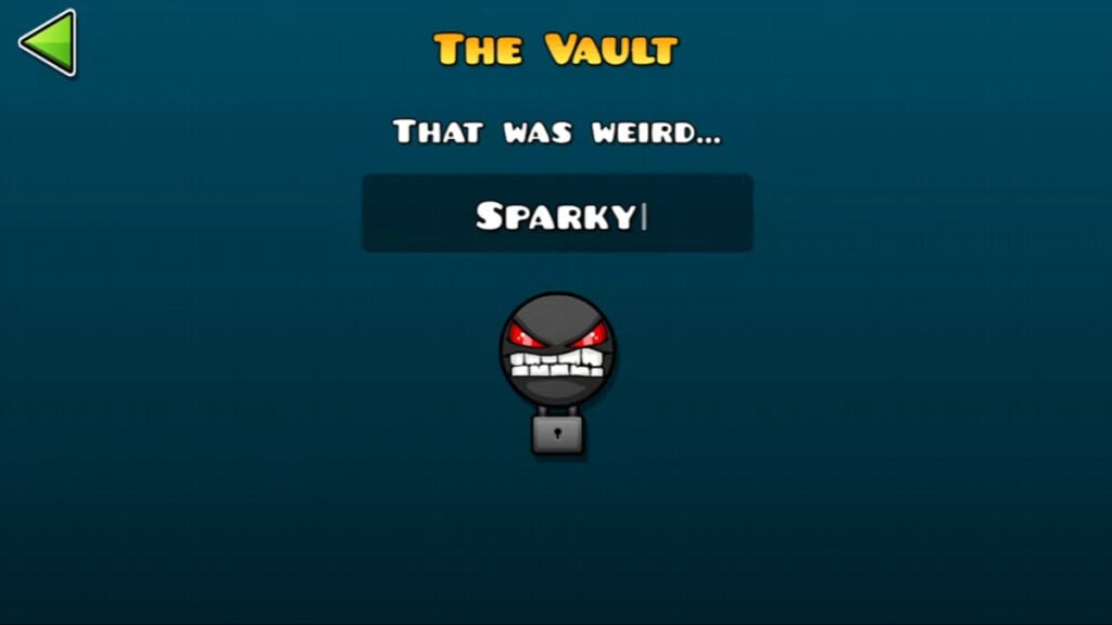 Geometry Dash: Vault Codes