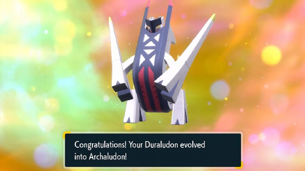 How To Get and Evolve Duraludon in Pokemon Scarlet and Violet: The Indigo Disk - archaludon the indigo disc