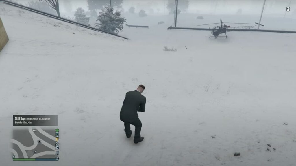 How to pick up and throw snowballs in GTA online