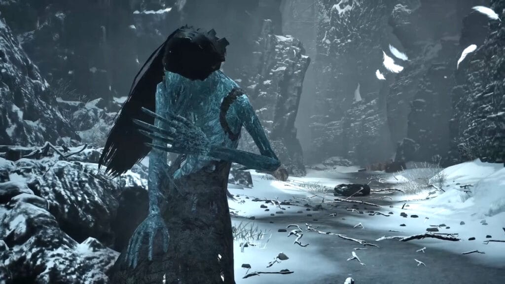 A Griefbound enemy in Lords of the Fallen, from whom you get the Puncturing Hail spell
